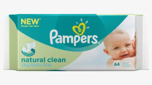 [suning Tesco] Pampers Baby Wipes Naturally Pure Series - Baby, HD Png Download, Free Download