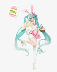 Vocaloid Hatsune Miku Spring Easter Ver - Hatsune Miku Bunny Figure, HD Png Download, Free Download