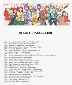 All Vocaloid, HD Png Download, Free Download