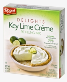Royal Delights Key Lime Créme Pie Filling Mix - Feta, HD Png Download, Free Download