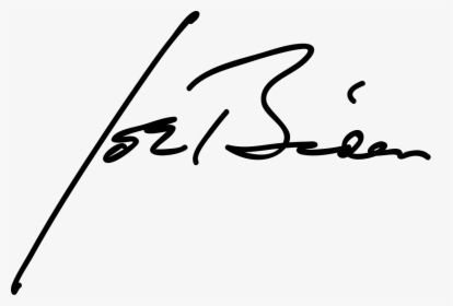 Joe Biden Signature Png, Transparent Png, Free Download