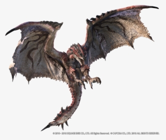 Monster Hunter World Rathalos Wings, HD Png Download, Free Download