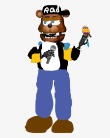 #fnaf Cool Guy With Accessories - Cartoon, HD Png Download, Free Download
