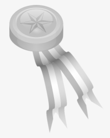 Silver, Medallion, Second, Place, Sports, Medal - Silver Medal Clip Art, HD Png Download, Free Download