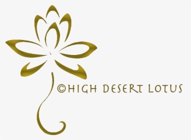 High Desert Lotus - Black And White Lotus, HD Png Download, Free Download