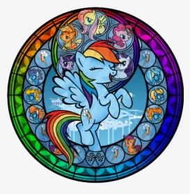 Mlp Fim Stained Glass, HD Png Download, Free Download