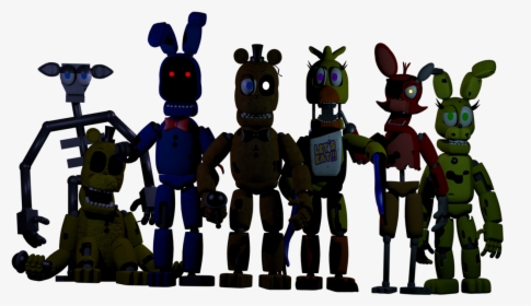 Five Nights Are Back Again  the Withereds - Cartoon, HD Png Download, Free Download