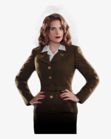 Peggy Carter Png - Hayley Atwell Captain America, Transparent Png, Free Download