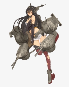 Kancolle Wiki - Kancolle Nagato Full Damage, HD Png Download, Free Download