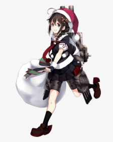 Kantai Collection Kancolle 105 Christmas Dd Shigure - Kancolle Shigure Christmas, HD Png Download, Free Download