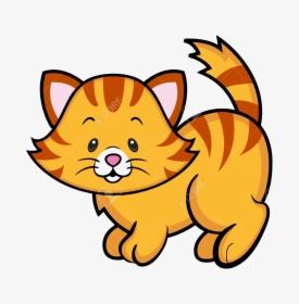 Peixe Png , Png Download - Tabby Cute Cat Clipart, Transparent Png, Free Download