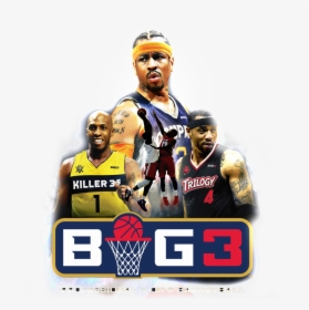 Brian Scalabrine Png , Png Download - Big 3 Logo Professional 3 On 3 Basketball, Transparent Png, Free Download
