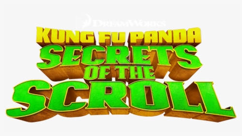 Kung Fu Panda - Kung Fu Panda Secrets Of The Scroll Logo, HD Png Download, Free Download
