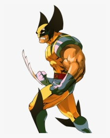 Marvel Vs Capcom Wolverine Render, HD Png Download, Free Download