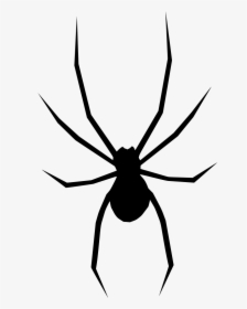 Black Widow Spider Cartoon, HD Png Download, Free Download