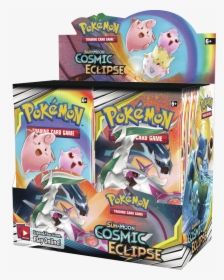 Pokemon Cosmic Eclipse Booster Box, HD Png Download, Free Download