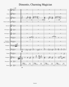 Dimentio Charming Magician Sheet Music Clarinet, HD Png Download, Free Download