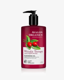 Wrinkle Therapy Cleansing Oil - Wrinkle Therapy Avalon Organics, HD Png Download, Free Download
