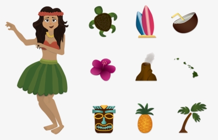 Hawaii Iconic Symbols, HD Png Download, Free Download