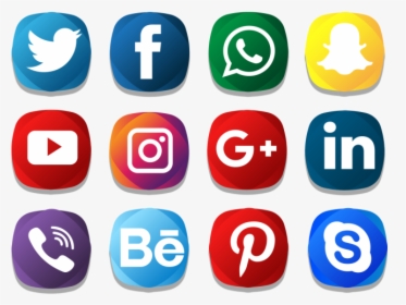 Social Media Icons Png, Transparent Png, Free Download