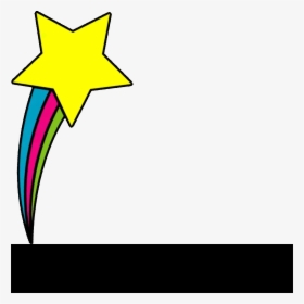 Clipart Stars Animated Gif - Rainbow Star Gif Transparent, HD Png Download, Free Download