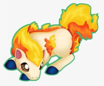 #ponyta #freetoedit - Cute Ponyta Pokemon, HD Png Download, Free Download