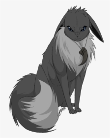 Shadowfax The Black Ponyta And Ghost The Gray Eevee - Cartoon, HD Png Download, Free Download