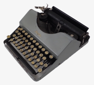 Typewriter Drawing Above - First Typewriter Png, Transparent Png, Free Download