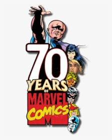 Marvel Comics Logo Png Anniversary, Transparent Png, Free Download