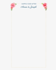 Free Snapchat Filters For Your Jewish Wedding - Rose, HD Png Download, Free Download