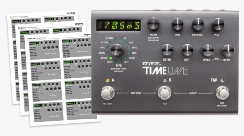 Timeline Factory Presets Pdf - Timeline Strymon, HD Png Download, Free Download