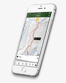 Trailforks App On Iphone - Bike Trails App, HD Png Download, Free Download