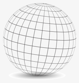Transparent Png Sphere - Wire Frame Sphere Png, Png Download, Free Download