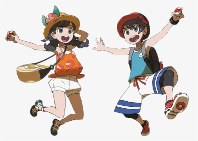 Pokemon Ultra Sun And Moon Trainers, HD Png Download, Free Download