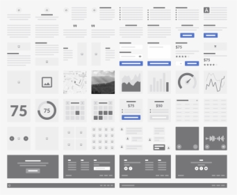 Responsive Wireframe Kit - Figma Wireframe Kit Free, HD Png Download, Free Download