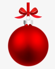 Transparent Red Sphere Png - Christmas Ornament, Png Download, Free Download
