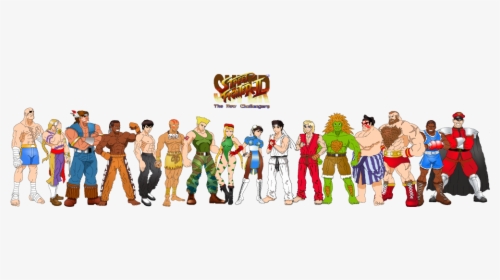 Street Fighter 2 Transparwnt, HD Png Download, Free Download