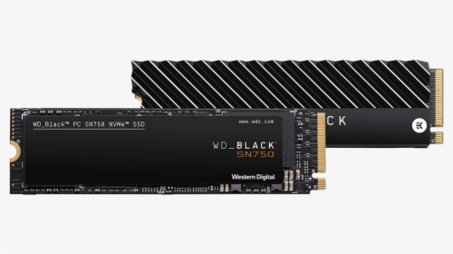 Wd Black Sn750 Nvme Ssd 1tb, HD Png Download, Free Download