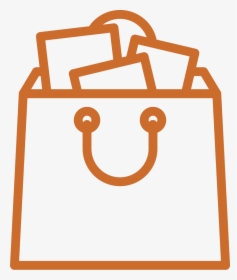 Compras/estoque , Png Download - Vector Shopping Bag Icon Png, Transparent Png, Free Download