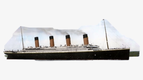 #sunken #titanic #freetoedit - Cruiseferry, HD Png Download, Free Download