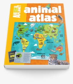 Animal Atlas Cover2c Larger - Atlas Wild Animals Book, HD Png Download, Free Download