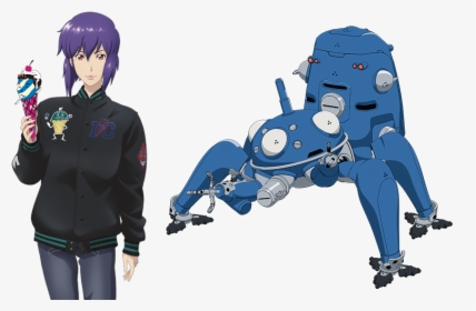 Ghost In The Shell Anime Png, Transparent Png, Free Download