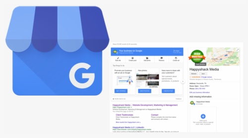 Google My Business Logo 2019, HD Png Download, Free Download