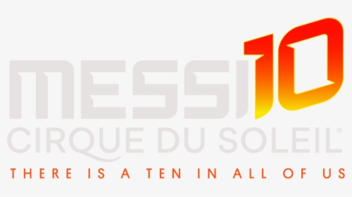 Cirque Du Soleil Messi 10 Logo - Graphic Design, HD Png Download, Free Download