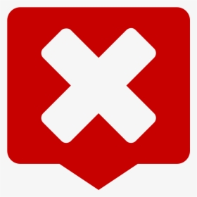 Crossed The Plate Png Transparent Image Error Sign - Icono Error Png, Png Download, Free Download