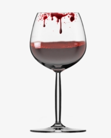 Wine Glass With Blood, HD Png Download, Free Download
