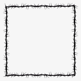 Graphic Thorns Frame Free Photo - Marcos De Espinas Png, Transparent Png, Free Download