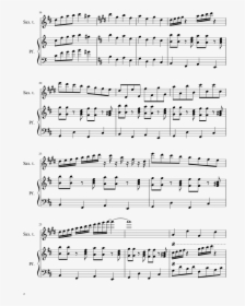 Spooky Scary Skeletons Sheet Music Tenor Sax, HD Png Download, Free Download