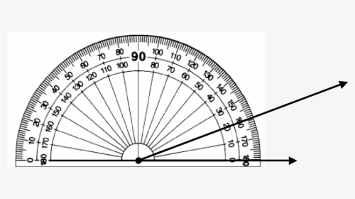 72 Degrees On A Protractor, HD Png Download, Free Download