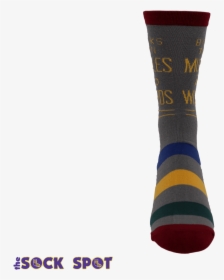 Books Turn Muggles Into Wizard Harry Potter Socks - Sock, HD Png Download, Free Download